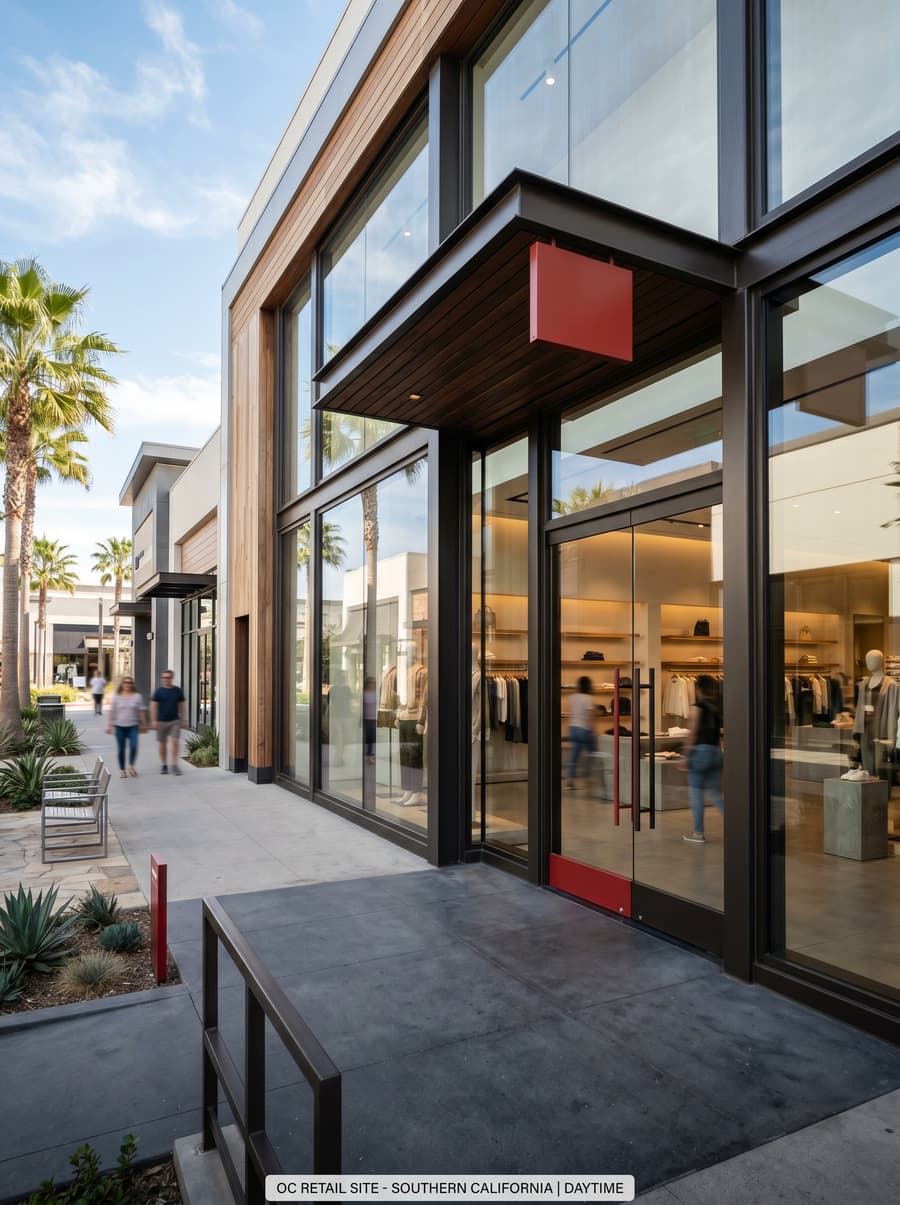 Commercial security for retail in Orange County